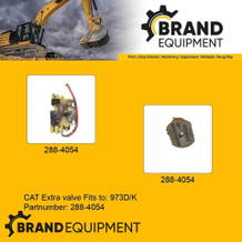 Caterpillar 973D Extra Valve 288-4054 CAT