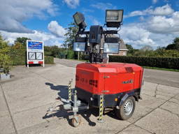 VB9 mobiele lichtmast 9m. hoog