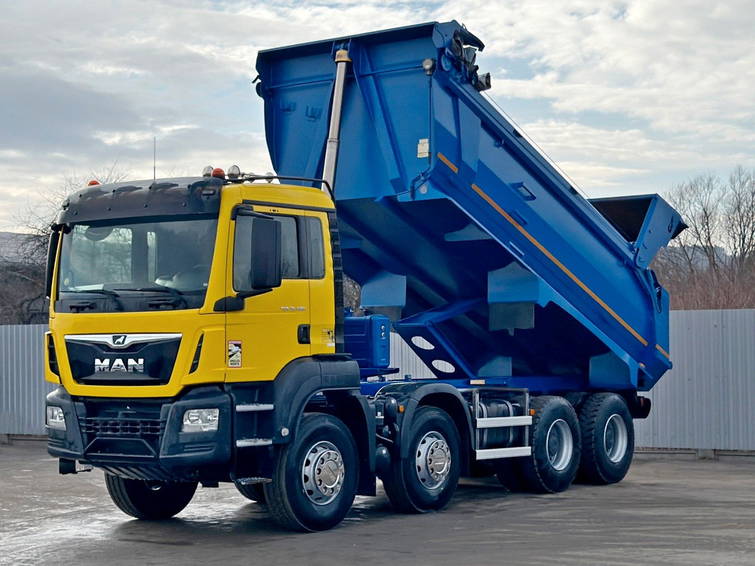 MAN TGS 35.420 Kipper 8x4 Topzustand 5