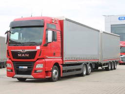 MAN TGX 26.540 Euro 6, AIR Suspension, Side Boards, Lifting Axle, N