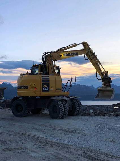 Komatsu PW148 Rototilt Leica GPS 3D Hammer Hydraulics 5