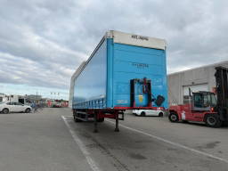 Kel-Berg 1 axle Curtainsider / Planenauflieger