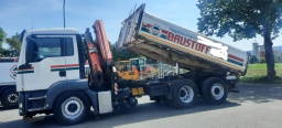MAN TGS 26.400 Kipper Mit Kran/Funk