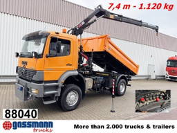 Mercedes-Benz Atego 1828 AK 4x4 Atego 1828 AK 4x4, Winterdienstausstattung, Kran Hiab 085-2, Funk