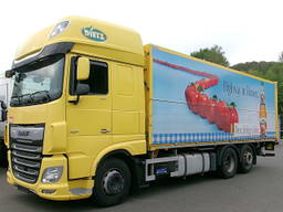 DAF XF 4807,7m SchwenkwandLBWLift/LenkStandklima