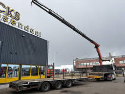 Broshuis Palfinger 17502 5x EXT. + Remote + 3x Axle Steering + Chassis Extentable 3M + OWN Engine Crane 2009