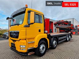 MAN TGS 35.480 8X4H-6 BL LKW / ZF Intarder / Fassi F560 / Lenkachse