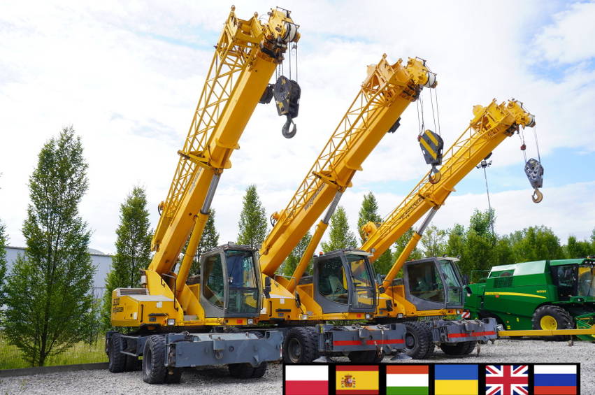 Sennebogen 630 rough terrain crane / Range 30 m / Lifting capacity 30 t / 4 units 2