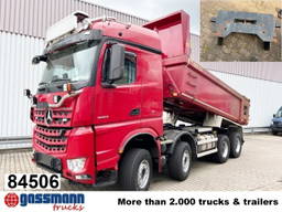 Mercedes-Benz Arocs 3263 8x4/4 Arocs 3263 8x4/4, Retarder, Stahlmulde ca.14m, Hydr. Heckklappe