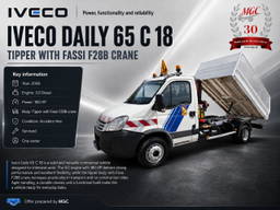 Iveco Daily 65 65C18 / Fassi / 1 Owner