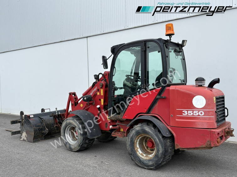 Schäffer Hoflader 3550 mit Kabine, Schaufel+Gabel 3