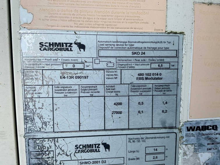 Schmitz Cargobull SKO24GY 11