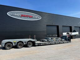 Broshuis 3 axle Lowbed / 2 x Elongation beams / 19.000 mm
