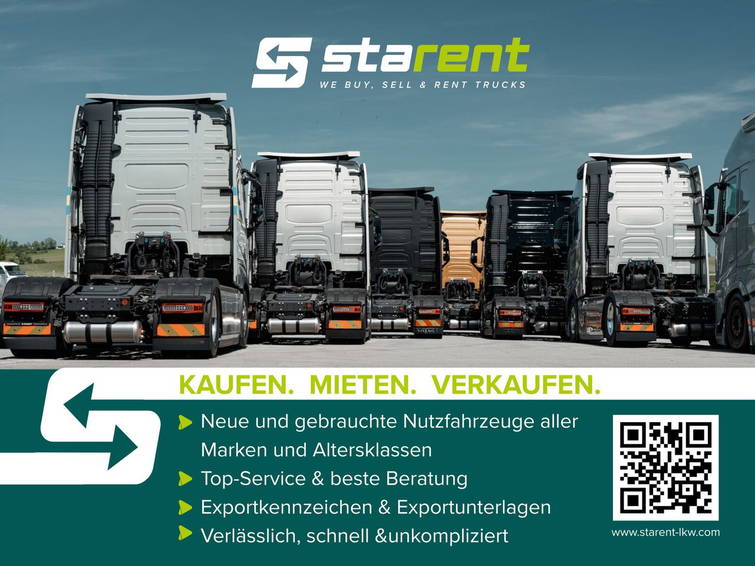MAN TGX 18.560 LL Retarder Standklima Vollluftfederung Miete 30