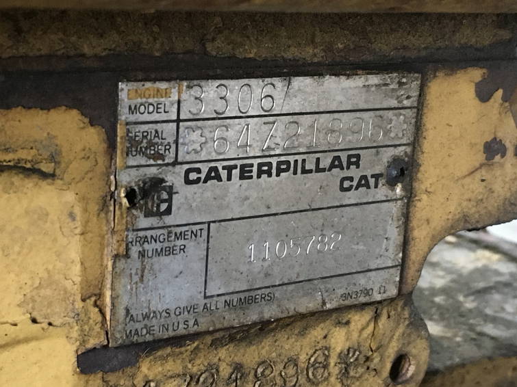 Caterpillar 3306B 64Z-1105782 Used 5