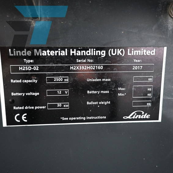 Linde H25D-02 Diesel heftruck 14