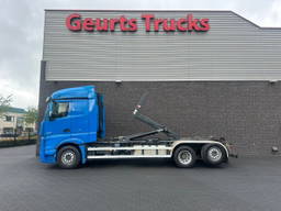 Mercedes-Benz Actros 2545 6X2 MET Hiab Multilift XR21S61 Haakarmsysteem / Abrollkipper / Hooklift