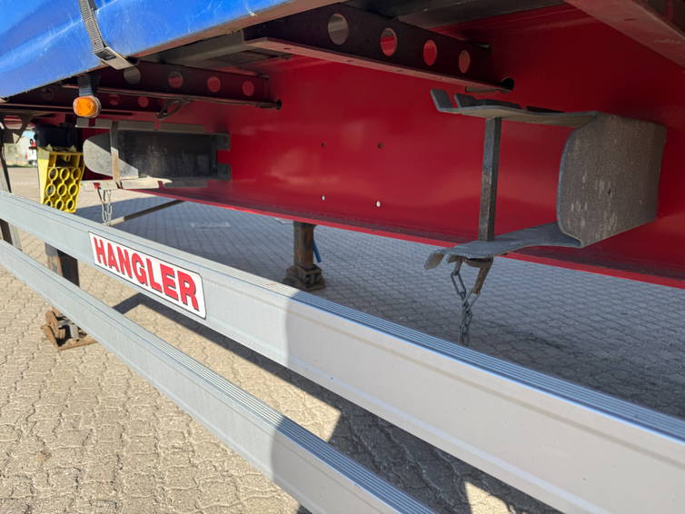 Hangler 3-axle sliding curtain trailer 13