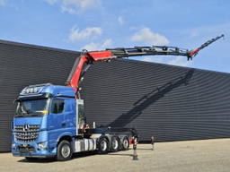 Mercedes-Benz 3353 8x4 / Fassi 71 T/M + JIB / Crane / Kran