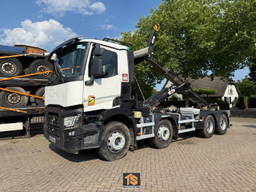 Renault C430 8X4 Haakarm - Abrollkipper - Hyva - Euro 6 - TOP
