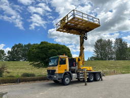 Mercedes-Benz Actros 6x4,Full steel,aerial work platform,2010