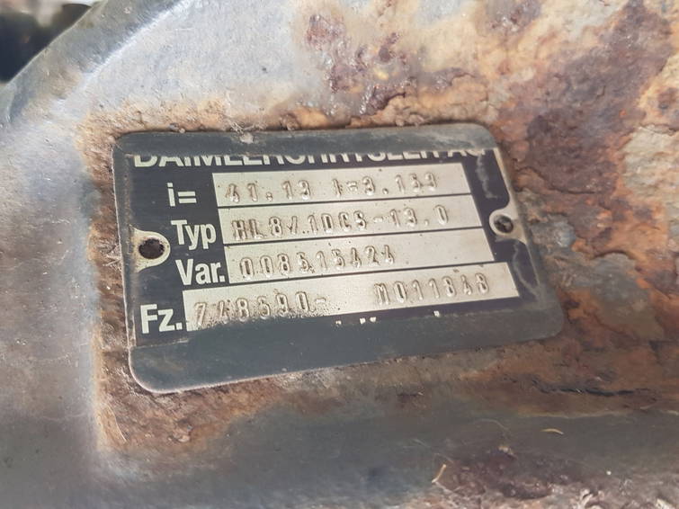 Mercedes-Benz HL8 4113 I3,15 2