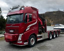 Volvo FH 540 8x4 Palfinger PK53002 + flyJIB Reach 31m