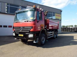 Mercedes-Benz AK 6x6 Steel Springs Crane Tirre 131