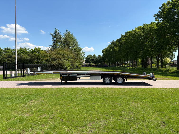 Diversen CE oplegger 15 TON ambulance auto transporter met Lier 4