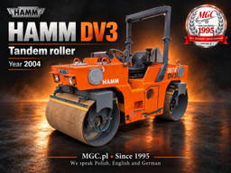 Hamm DV 3.22H / Tandem Roller / Serviced