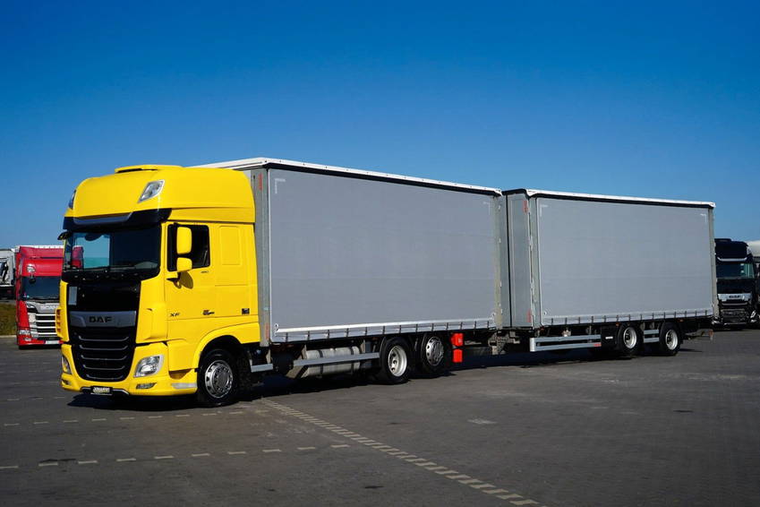 DAF XF 480 ACC / E 6 / Zestaw Przejazdowy 120 M3 2