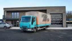 Iveco Eurocargo ML80E21 Pritsche + Plane