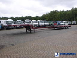 Nooteboom 3-axle semi-lowbed trailer extendable 14.5 m + ram ps