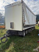 Tyllis trailer with chip body and tipper  hydraulic side