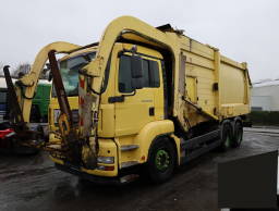 MAN TGA 26.320 6x2-2 BL Überkopflader, Heil-Aufbau