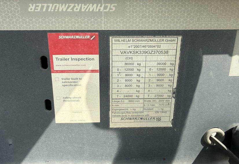 Schwarzmüller Schwarzmueller SPA 3/E 12