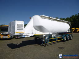 Feldbinder Powder tank alu 40 m3 + engine/compressor