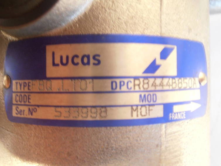Lucas Fuel Pump 844B850A Rebuild 1
