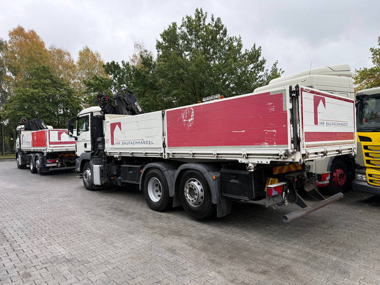MAN TGS 26.400 6X2 Kipper mit Kran Hiab 166-3 10