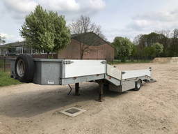 Veldhuizen P37-1 semi dieplader met rampen / oprijplaten