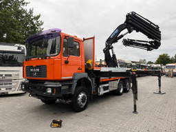 MAN F2000 28.414 6X4 Effer 685 Montagekran 33 Meter