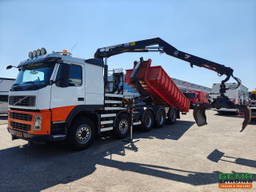 Volvo FM 400 10X4R FAL18.0 Radd-A8 Sleeper Cab Euro5 - HMF 1643 Z2 + 30T VDL Hooklift - NL Truck
