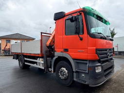 Mercedes-Benz Actros 1832 E3 Offener Kasten + Ladekran Atlas