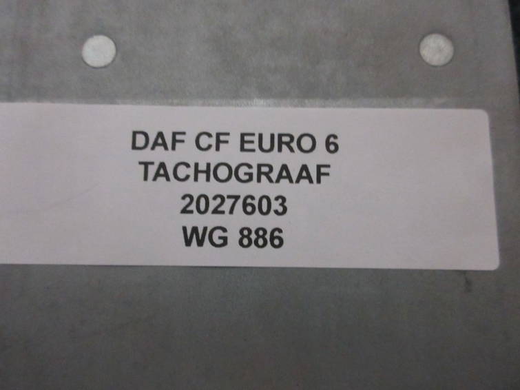 DAF 2027603 Tachograaf DAF CF 440 Euro 6 3