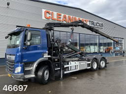 DAF CF 450 FAN 6x2 Hiab 19 Tonmeter Z-kraan