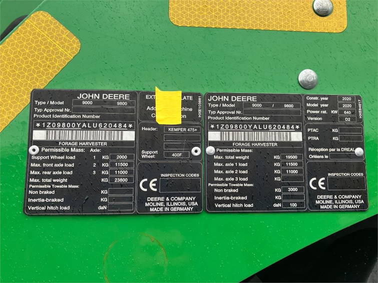 John Deere 9800i 11
