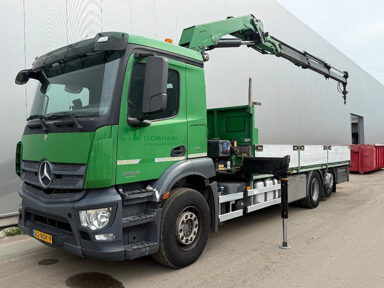 Mercedes-Benz Antos 2833 6x2 Euro 6 + HMF 2620-K3 + Remote Control 5