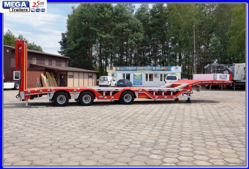 Diversen 3 axle, wheel holes, L 3,75 + 9,5 m, 42 T capacity 3
