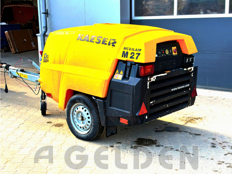 Kaeser M27 PE- Kubota 2,7 m3 - min 7 Bar 18 kW 6
