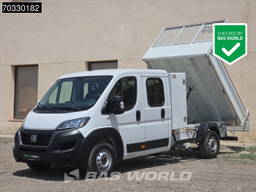 Fiat Ducato 140pk Doble cabina - Enganche de remolque - Aire acondicionado - Control de crucero - Euro6 - Volquete A/C Towbar Cruise control
